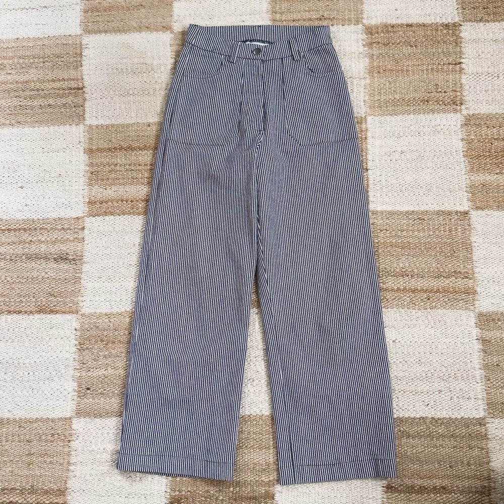 Loup - Straight-leg Striped Simone Pants